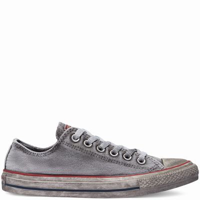 Férfi Converse Chuck Taylor All Star Basic Wash Tornacipő CO7014563 Szürke/Fehér